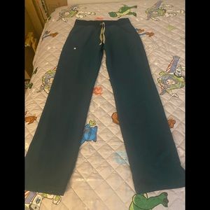 Figs Scrubs Yola Pant Caribbean Blue